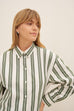 Petra Shirt - Forest Stripe