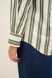 Petra Shirt - Forest Stripe