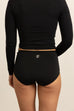 BioTracker High-Waisted Full Brief - Black