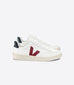 V-12 Leather - White/Marsala/Nautico