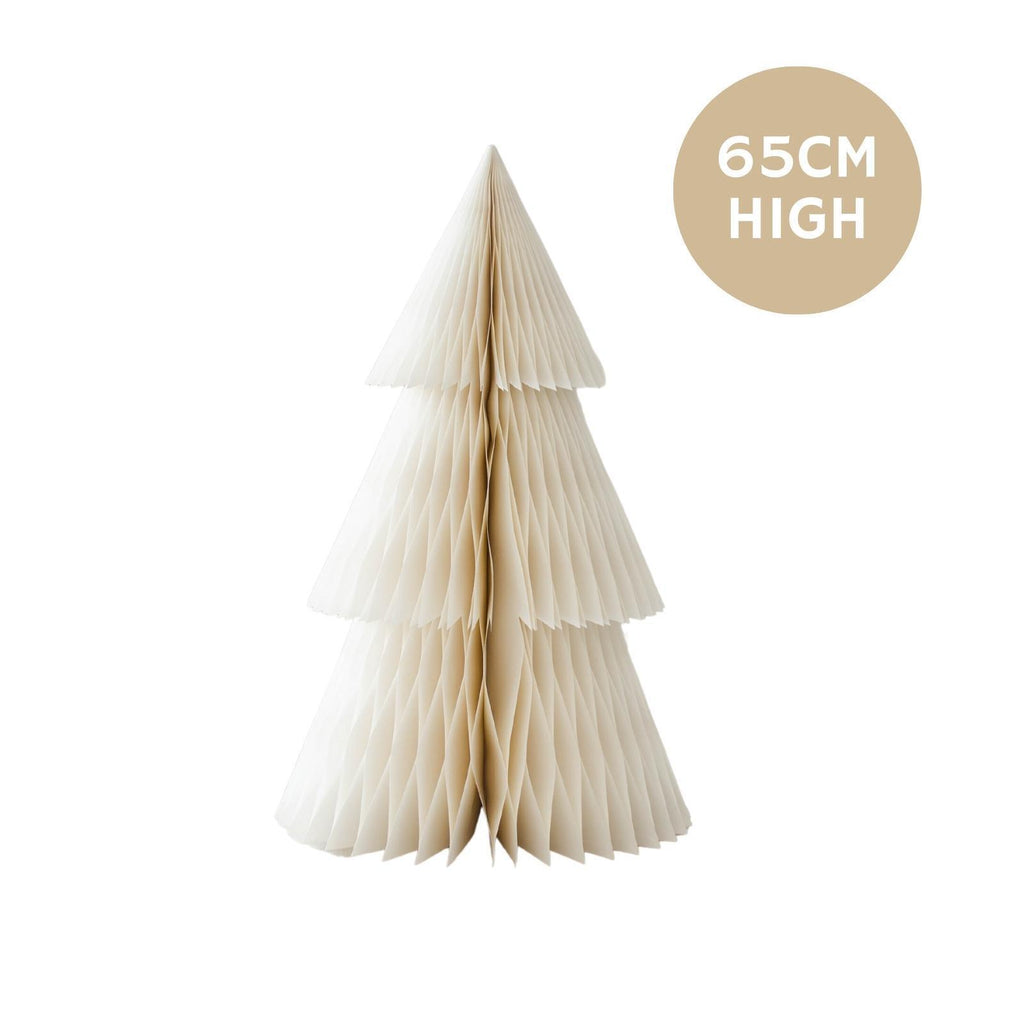 Deluxe Tree Standing Ornament (65cm) - Off White