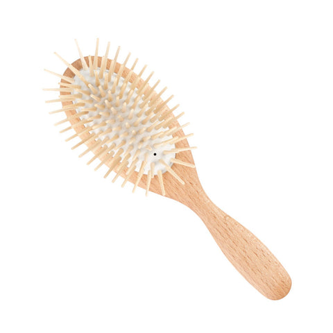 Beechwood Oval Hair Brush Pins