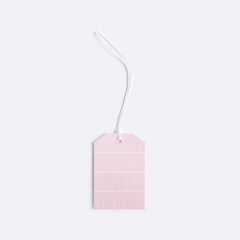 Gift Tag - Tiles Lilac