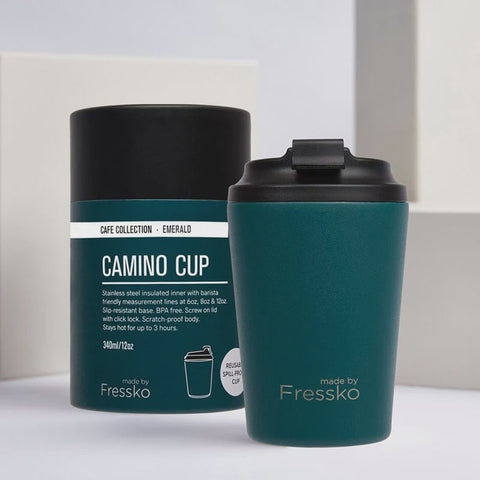 Camino Reusable Coffee Cup - Emerald