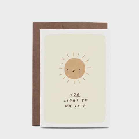 Sunshine You Light Up My Life Greeting Card