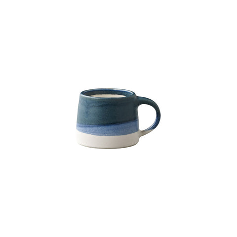 Slow Coffee Style Mug - Navy & White - 110ml