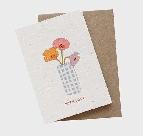 With Love Plantable Card