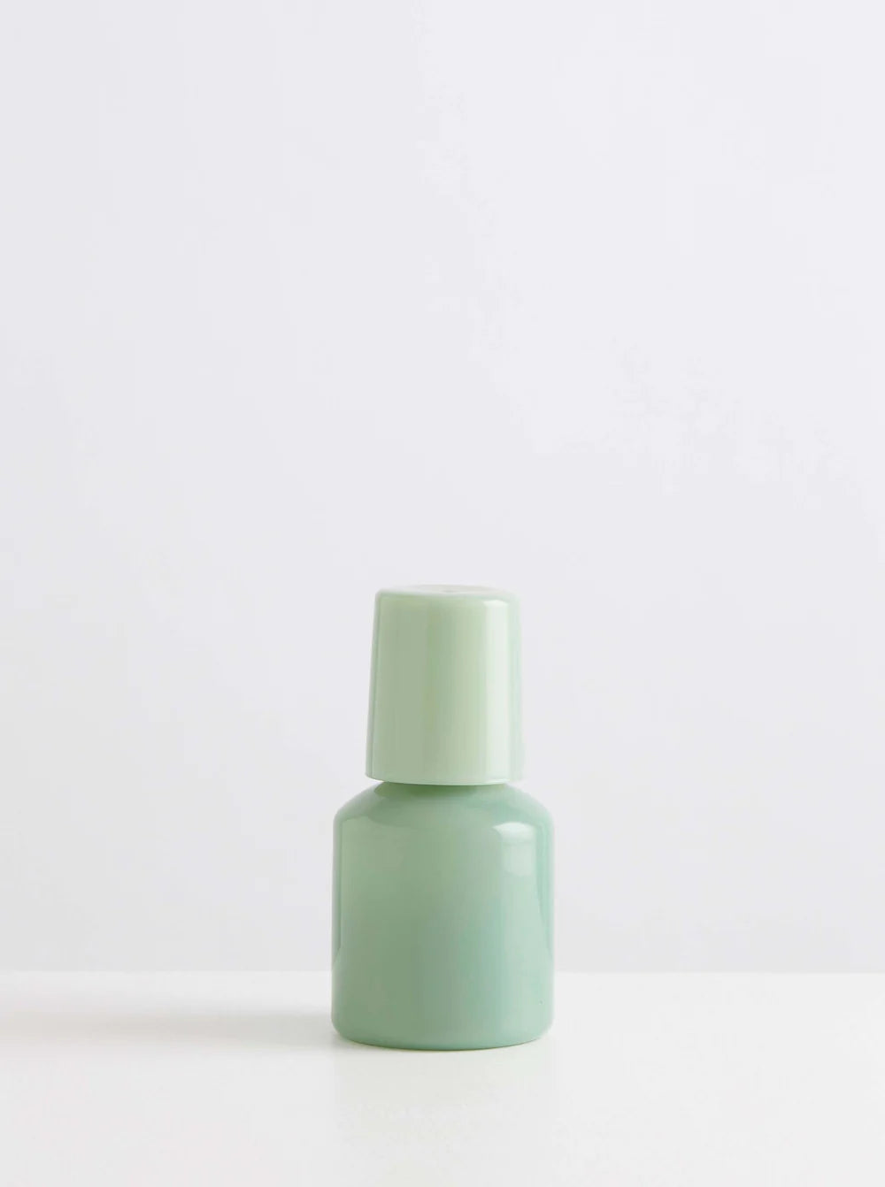 Carafe & Glass - Opaque Mint Green