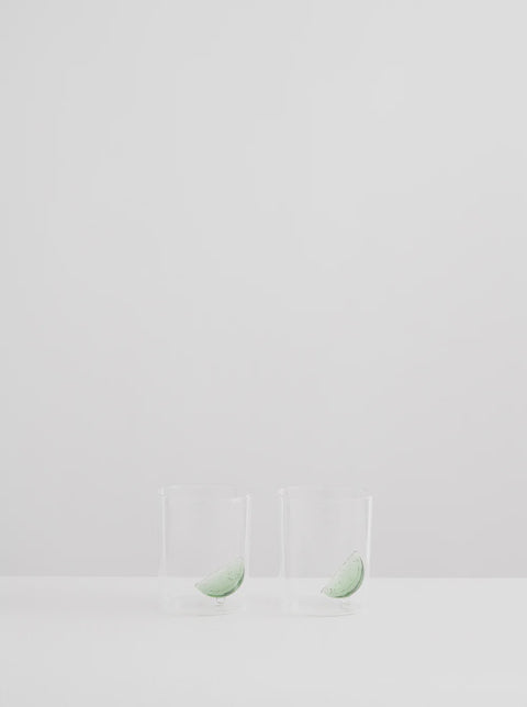 2 Gin & Tonic Glasses