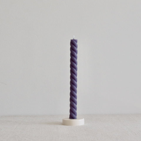 Twist Candlesticks (2 Pack) - Lavender