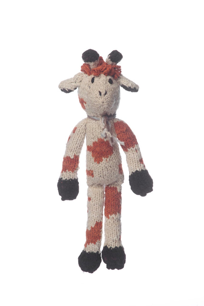 Wool Spider Toy Giraffe - Medium