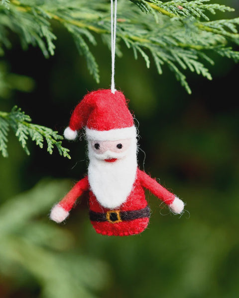 Felt Santa Claus Ornament