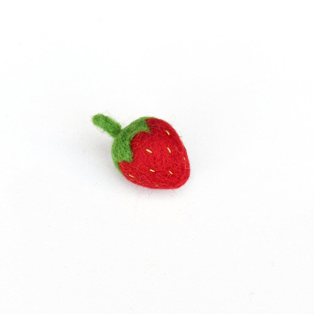 Felt Fruit & Vegetables - Strawberry