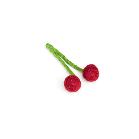 Felt Fruit & Vegetables - Cherries