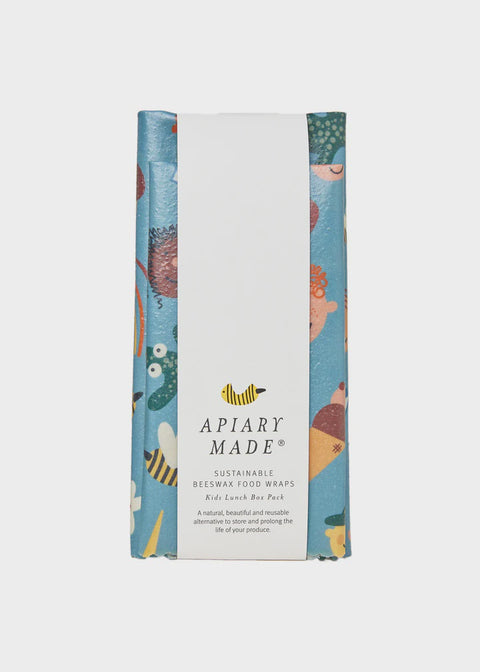 Assorted 2 Pack Beeswax Wraps - Kids Lunch